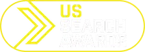 US Search Awards 2025 Finalist badge